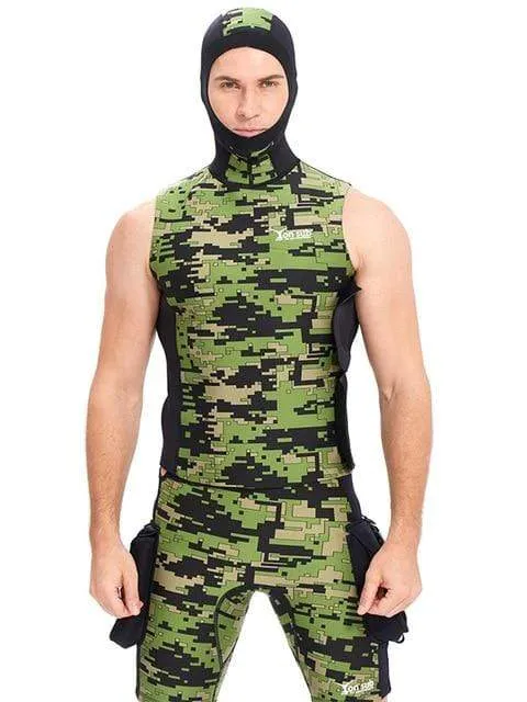 YON SUB Camo Diving Vest (3mm)