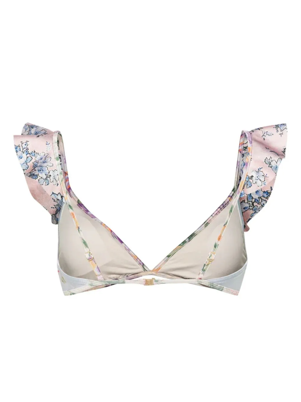 Zimmermann    Zimmermann Halliday Spliced Frill Bikini Top